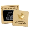 Piękna Ramka na zdjęcie USG zostaniesz babcią ciocią zostaniecie dziadkami